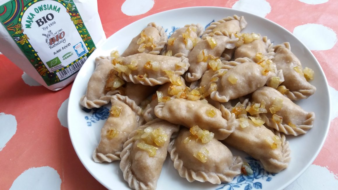 Pierogi RUSKIE z dodatkiem mąki OWSIANEJ BIO